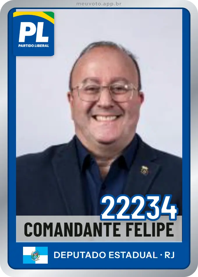 Carta de Comandante Felipe, número 22234, PL