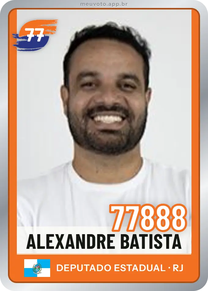 Carta de Alexandre Batista, número 77888, Solidariedade