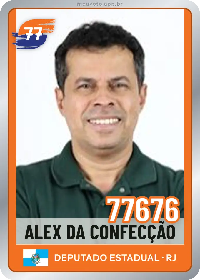 Carta de Alex da Confecção, número 77676, Solidariedade