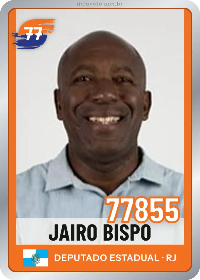 Carta de Jairo Bispo, número 77855, Solidariedade