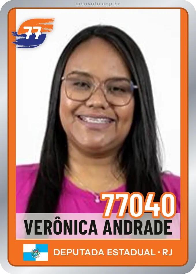 Carta de Verônica Andrade, número 77040, Solidariedade