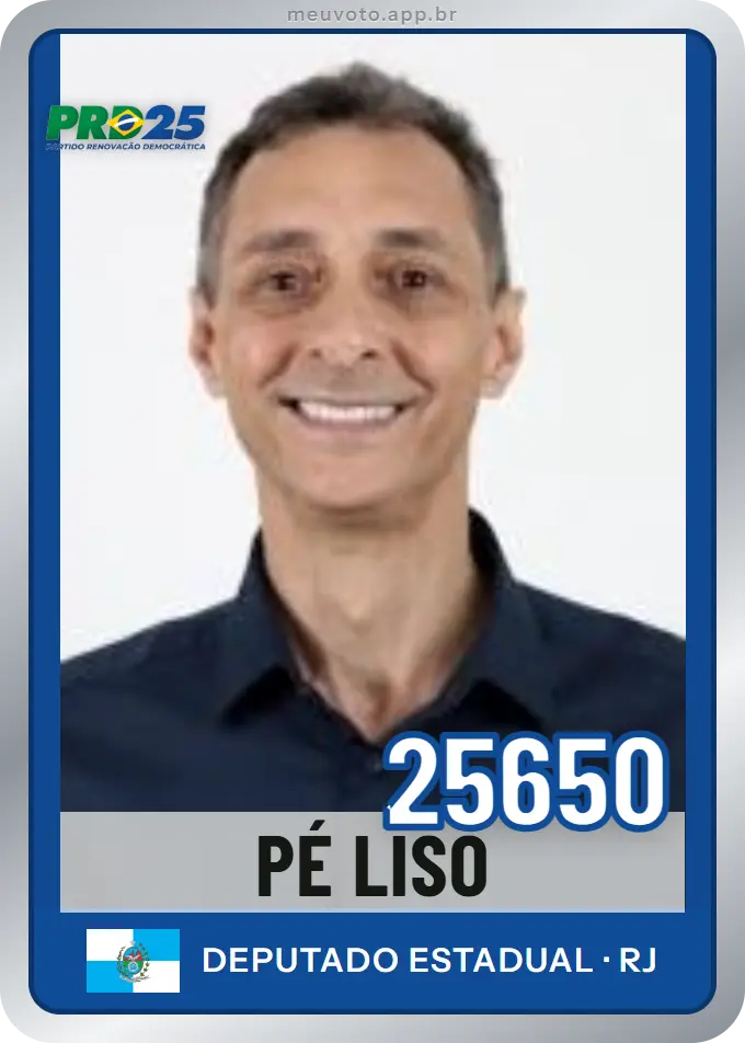 Carta de Pé Liso, número 25650, PRD