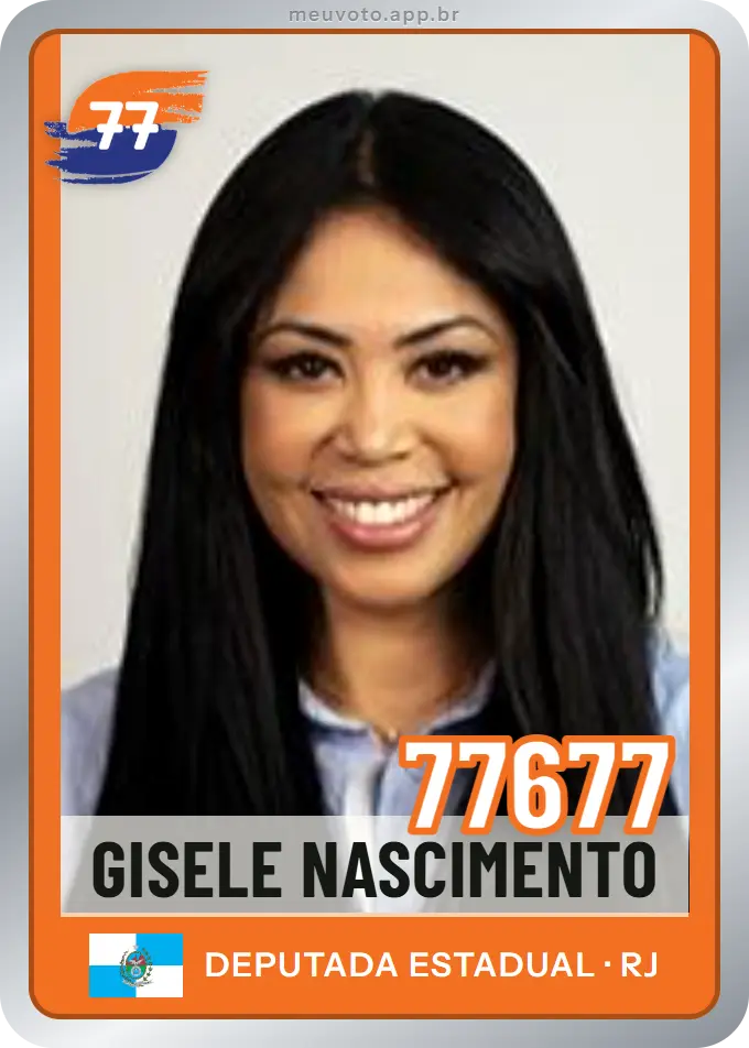 Carta de Gisele Nascimento, número 77677, Solidariedade
