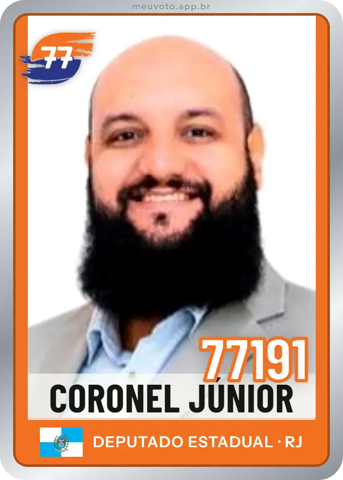 Carta de Coronel Júnior, número 77191, Solidariedade