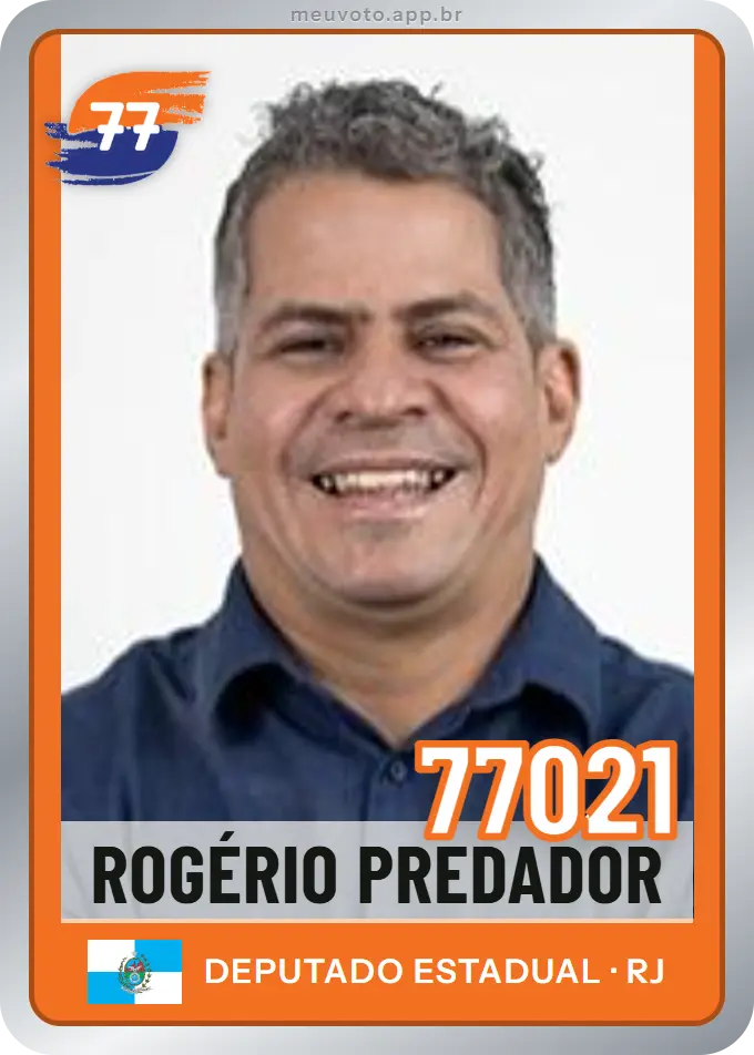 Carta de Rogério Predador, número 77021, Solidariedade