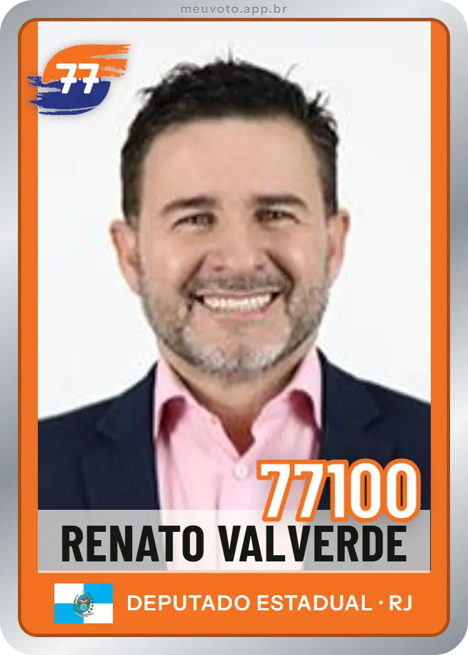 Carta de Renato Valverde, número 77100, Solidariedade