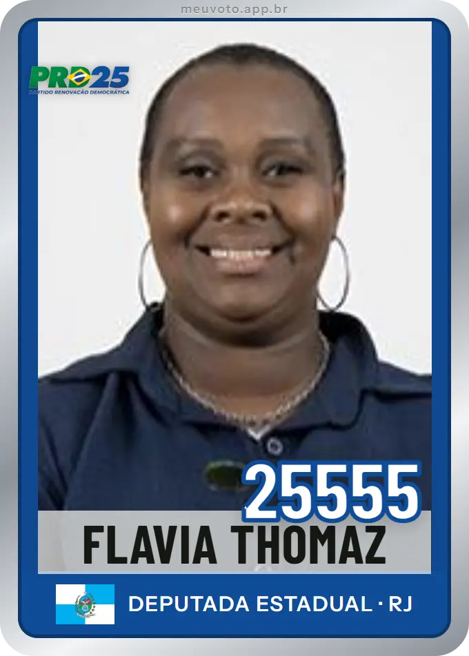 Carta de Flavia Thomaz, número 25555, PRD