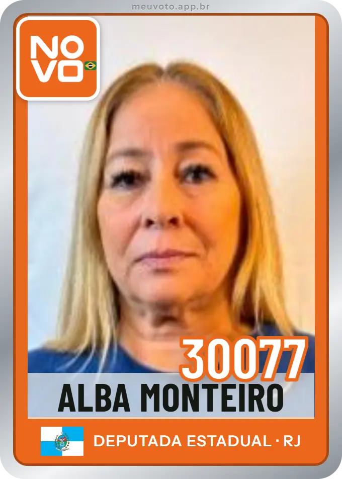 Carta de Alba Monteiro, número 30077, Novo