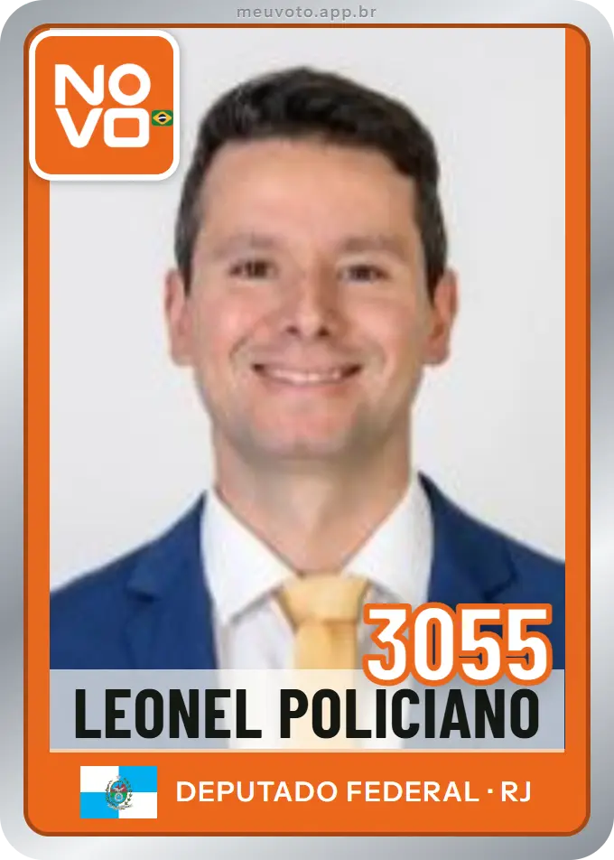 Carta de Leonel Policiano, número 3055, Novo