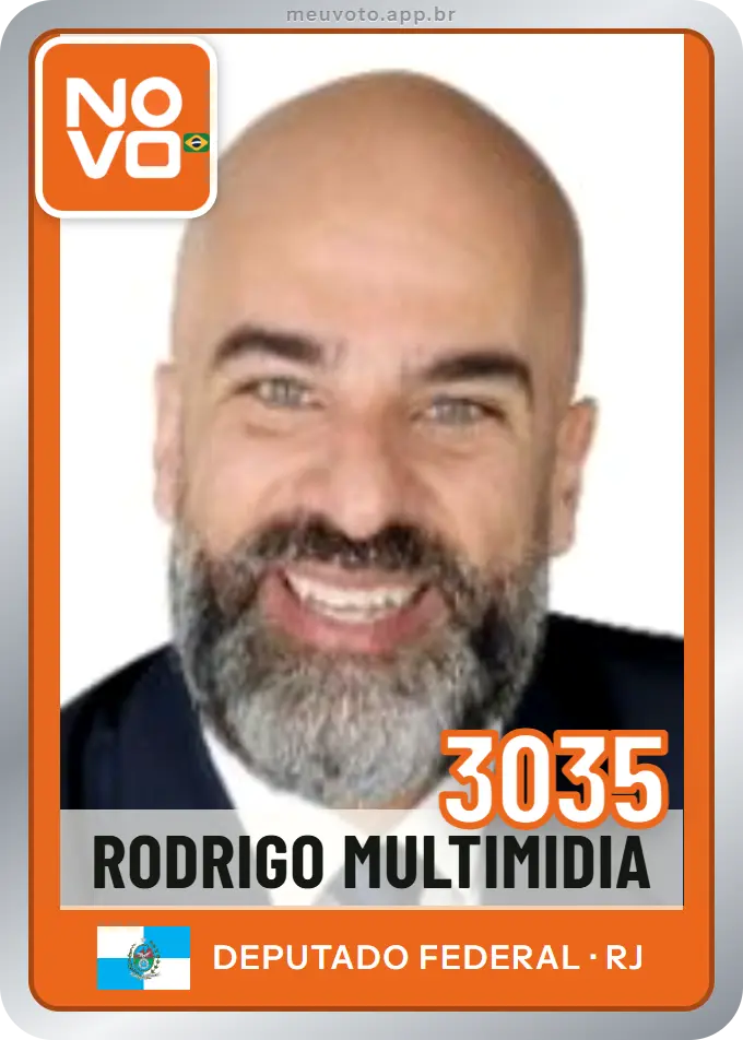 Carta de Rodrigo Multimidia, número 3035, Novo