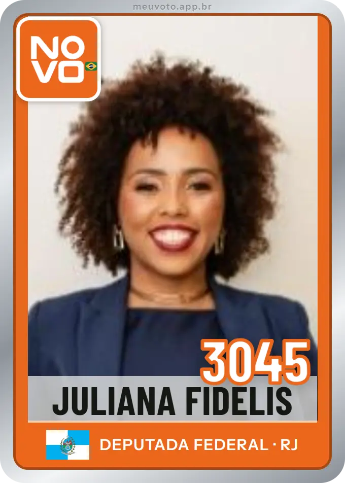 Carta de Juliana Fidelis, número 3045, Novo