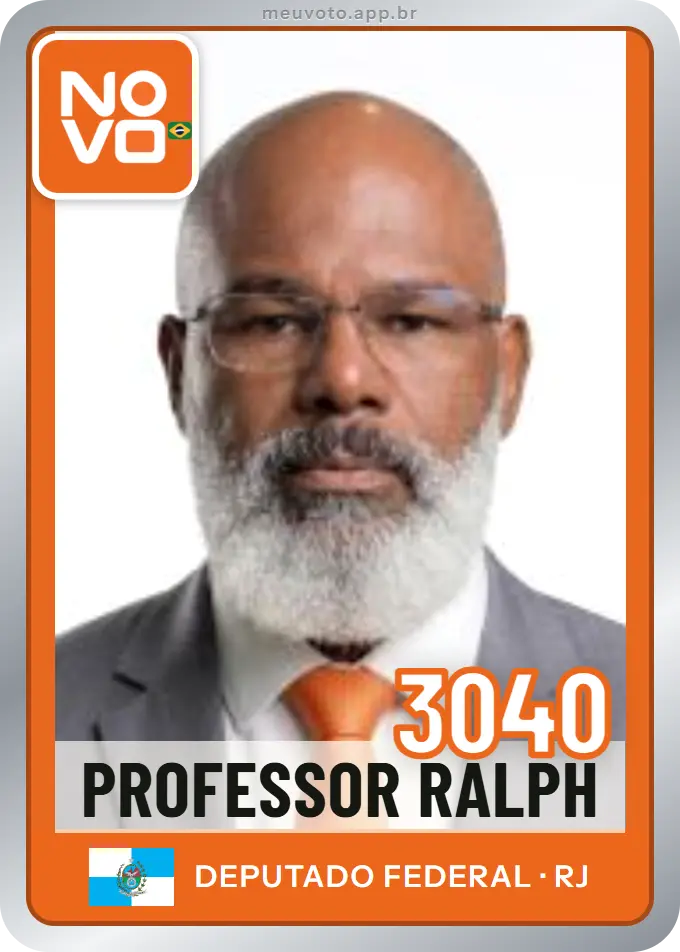 Carta de Professor Ralph, número 3040, Novo