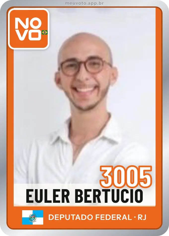 Carta de Euler Bertucio, número 3005, Novo