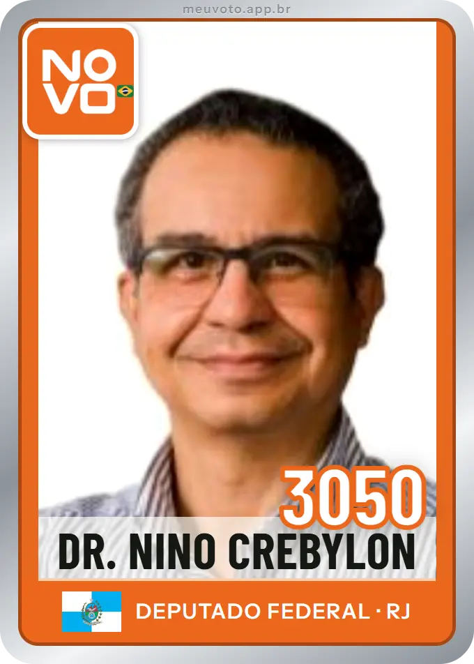 Carta de Dr. Nino Crebylon, número 3050, Novo