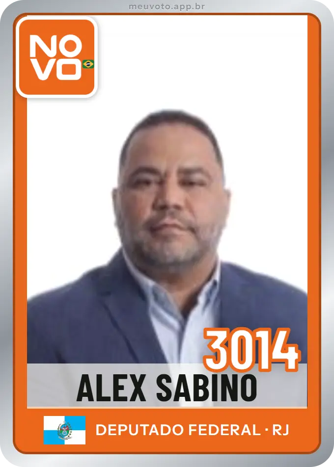 Carta de Alex Sabino, número 3014, Novo