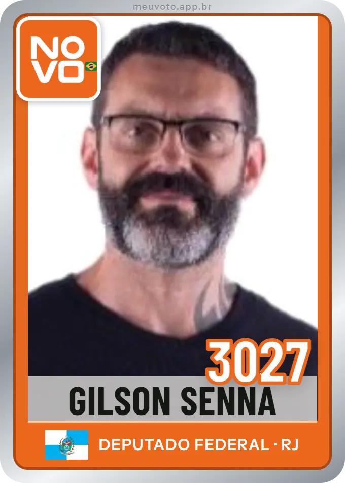 Carta de Gilson Senna, número 3027, Novo