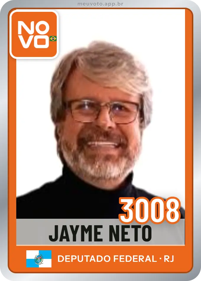Carta de Jayme Neto, número 3008, Novo