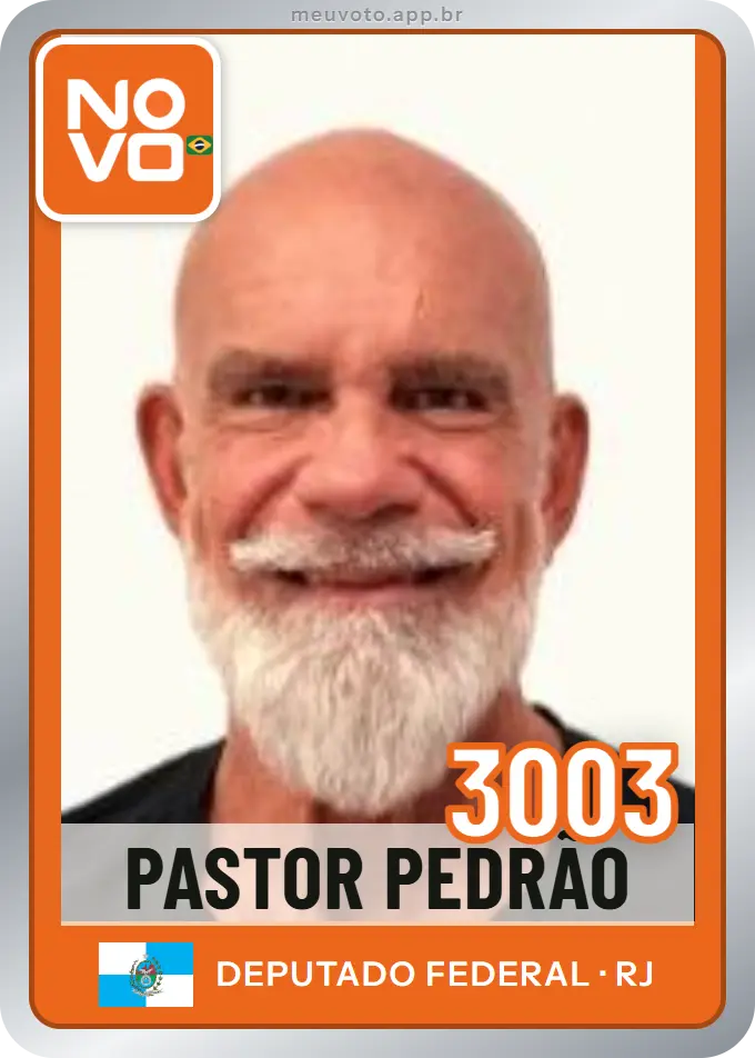 Carta de Pastor Pedrão, número 3003, Novo