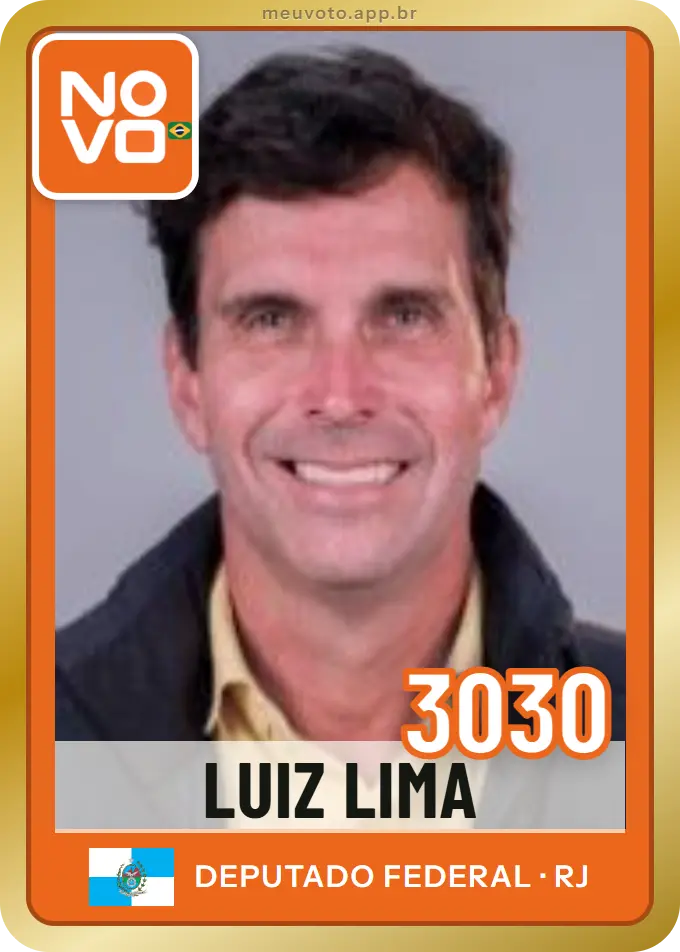 Carta de Luiz Lima, número 3030, Novo