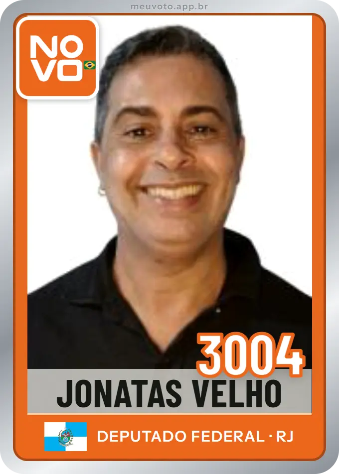 Carta de Jonatas Velho, número 3004, Novo