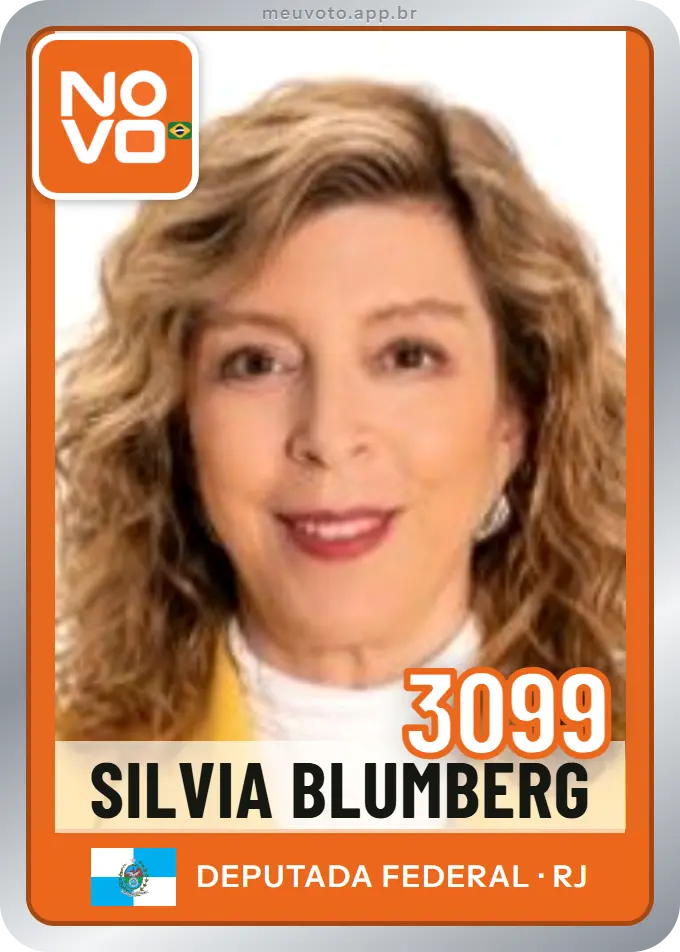 Carta de Silvia Blumberg, número 3099, Novo