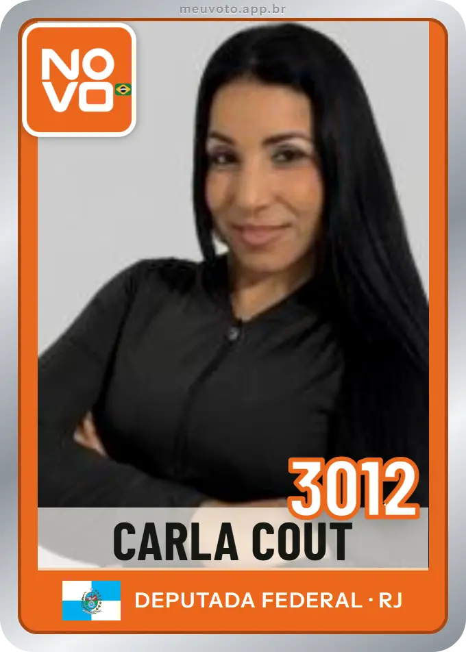 Carta de Carla Cout, número 3012, Novo