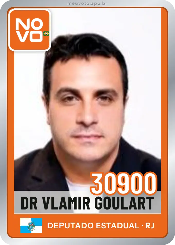 Carta de Dr Vlamir Goulart, número 30900, Novo