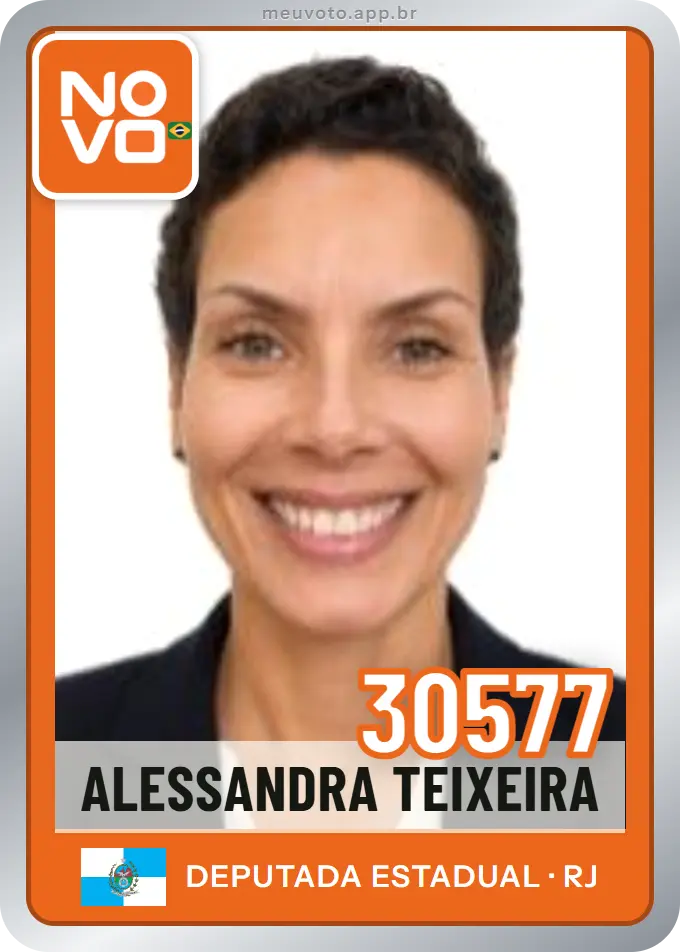 Carta de Alessandra Teixeira, número 30577, Novo