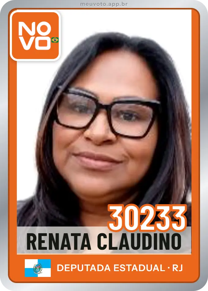Carta de Renata Claudino, número 30233, Novo