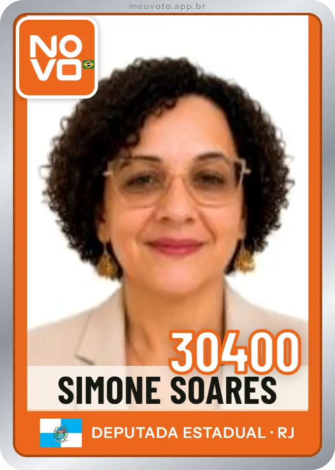 Carta de Simone Soares, número 30400, Novo