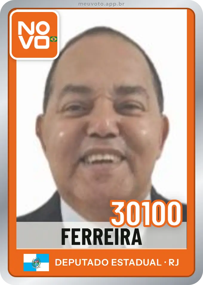Carta de Ferreira, número 30100, Novo