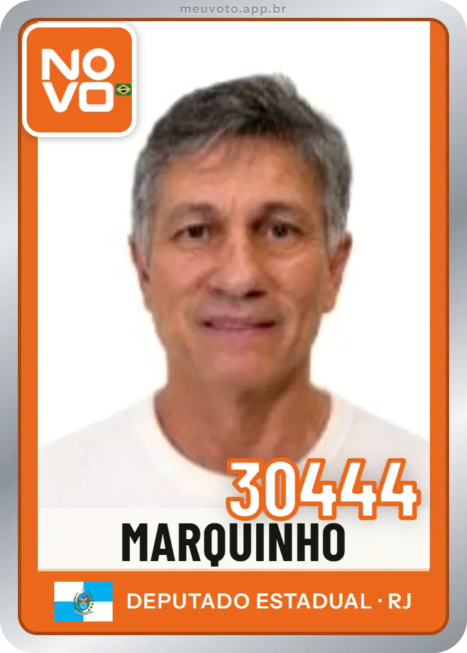 Carta de Marquinho, número 30444, Novo