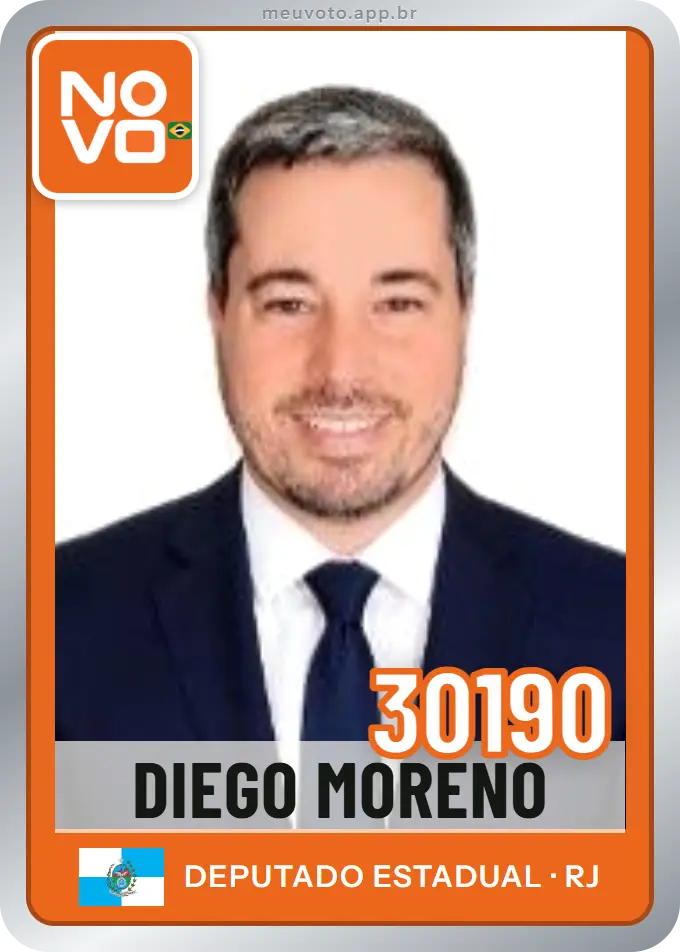 Carta de Diego Moreno, número 30190, Novo