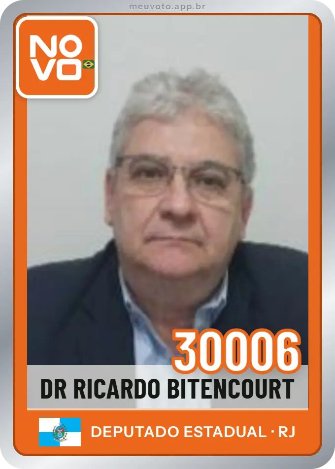 Carta de Dr Ricardo Bitencourt, número 30006, Novo