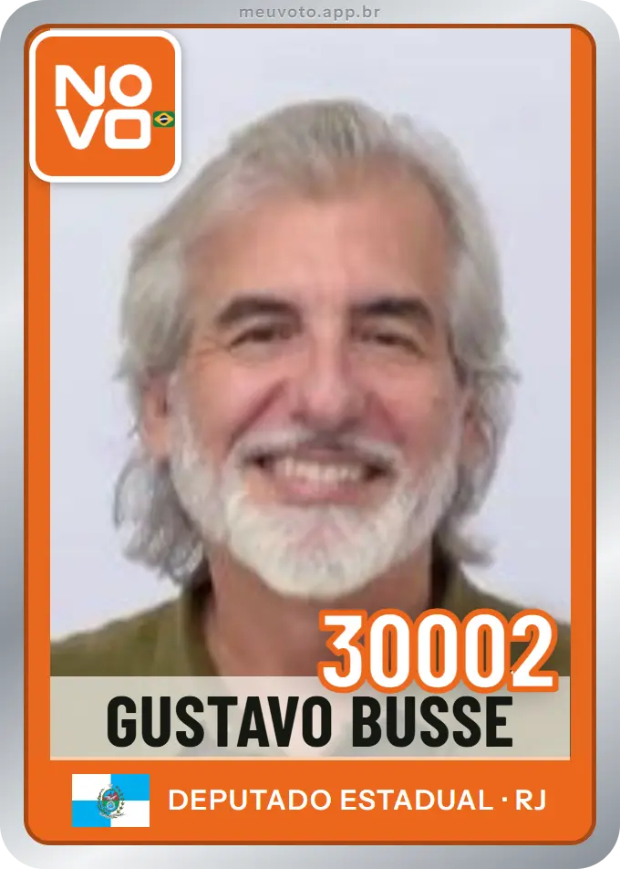 Carta de Gustavo Busse, número 30002, Novo