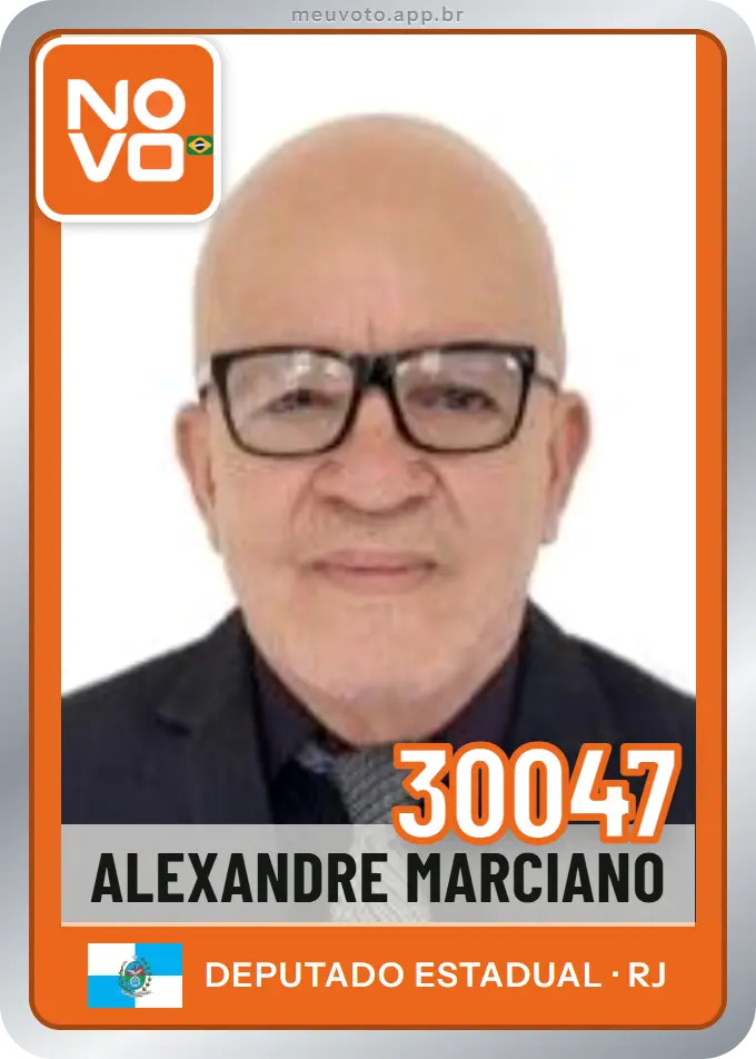 Carta de Alexandre Marciano, número 30047, Novo