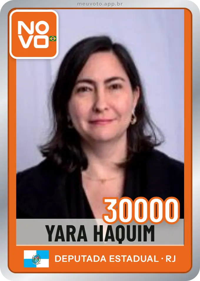 Carta de Yara Haquim, número 30000, Novo