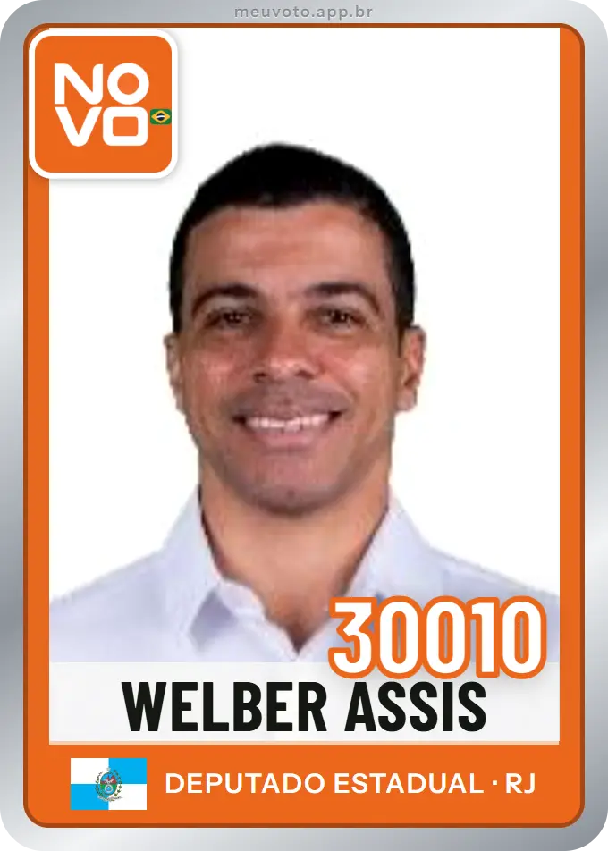 Carta de Welber Assis, número 30010, Novo
