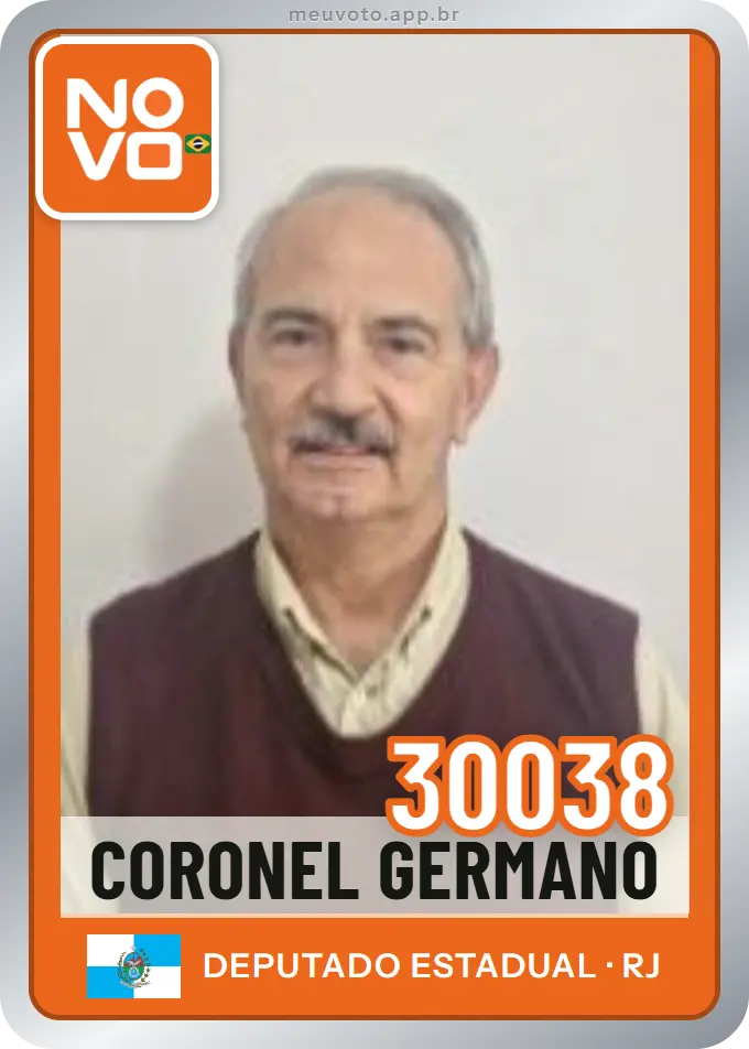Carta de Coronel Germano, número 30038, Novo