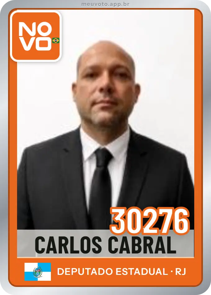 Carta de Carlos Cabral, número 30276, Novo