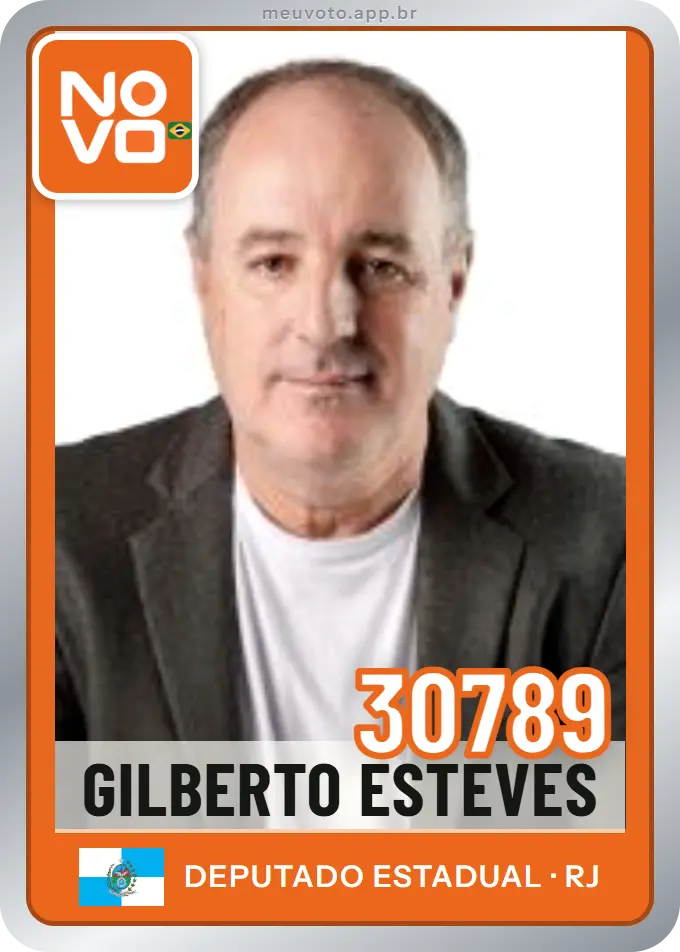 Carta de Gilberto Esteves, número 30789, Novo