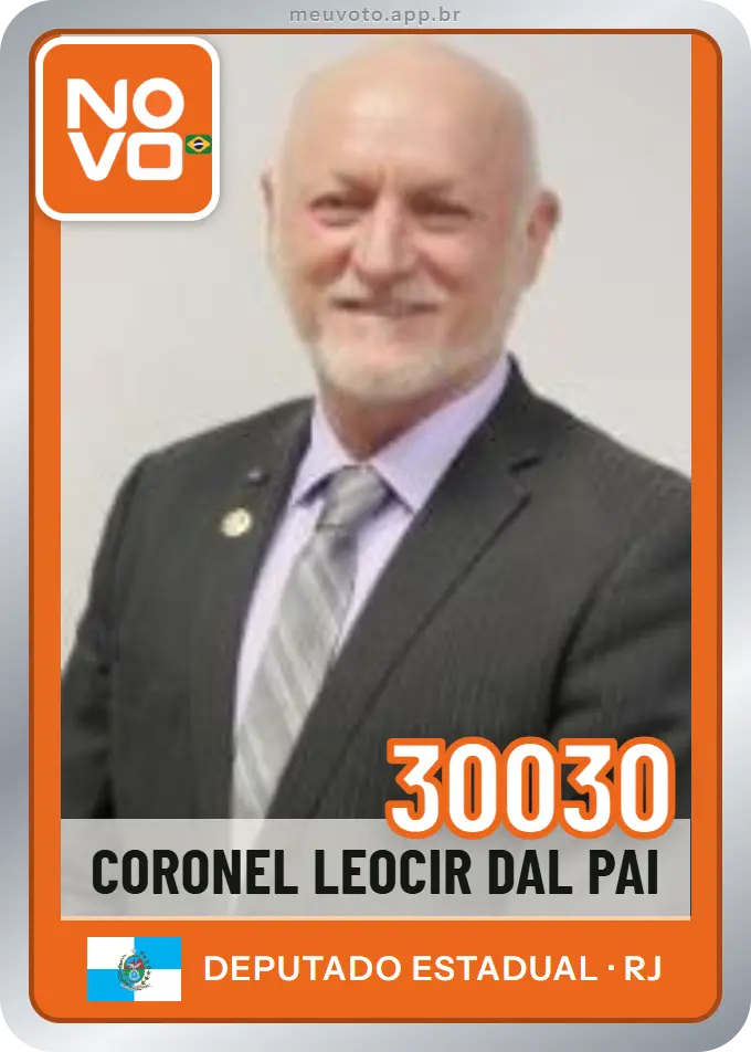 Carta de Coronel Leocir Dal Pai, número 30030, Novo