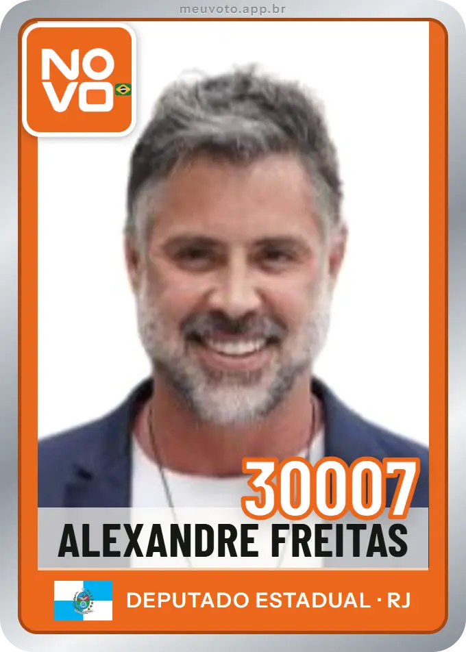 Carta de Alexandre Freitas, número 30007, Novo