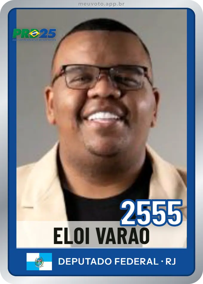 Carta de Eloi Varão, número 2555, PRD