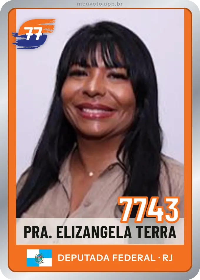 Carta de Pra. Elizangela Terra, número 7743, Solidariedade