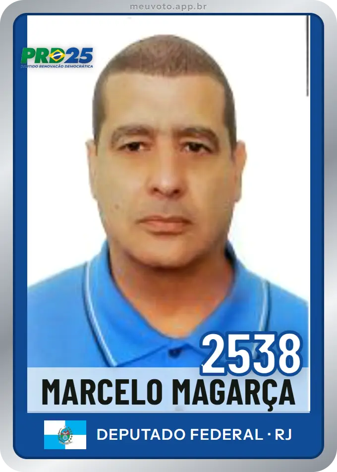 Carta de Marcelo Magarça, número 2538, PRD