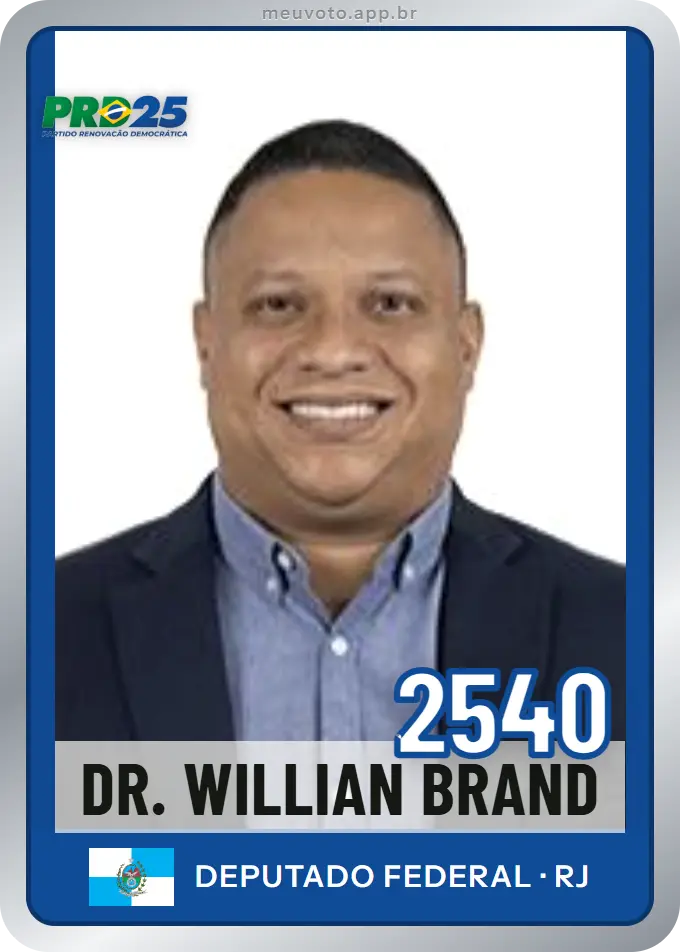 Carta de Dr. Willian Brand, número 2540, PRD