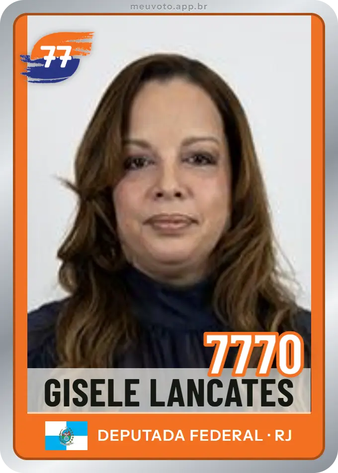 Carta de Gisele Lancates, número 7770, Solidariedade