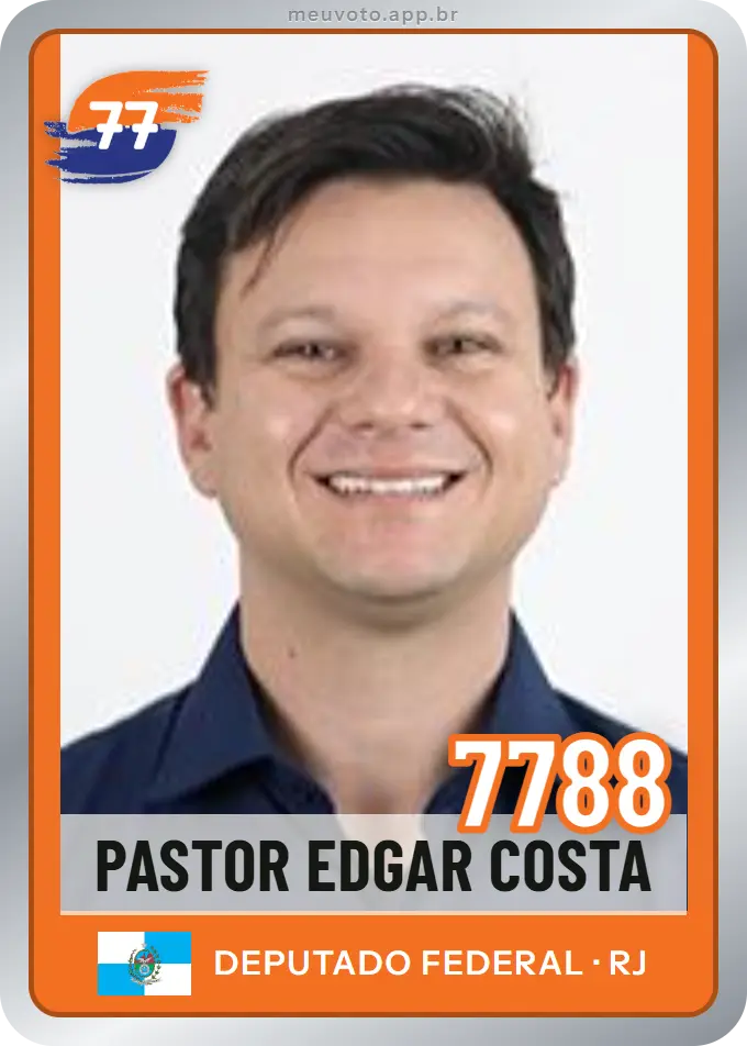 Carta de Pastor Edgar Costa, número 7788, Solidariedade