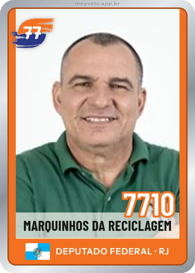 Carta de Marquinhos da Reciclagem, número 7710, Solidariedade